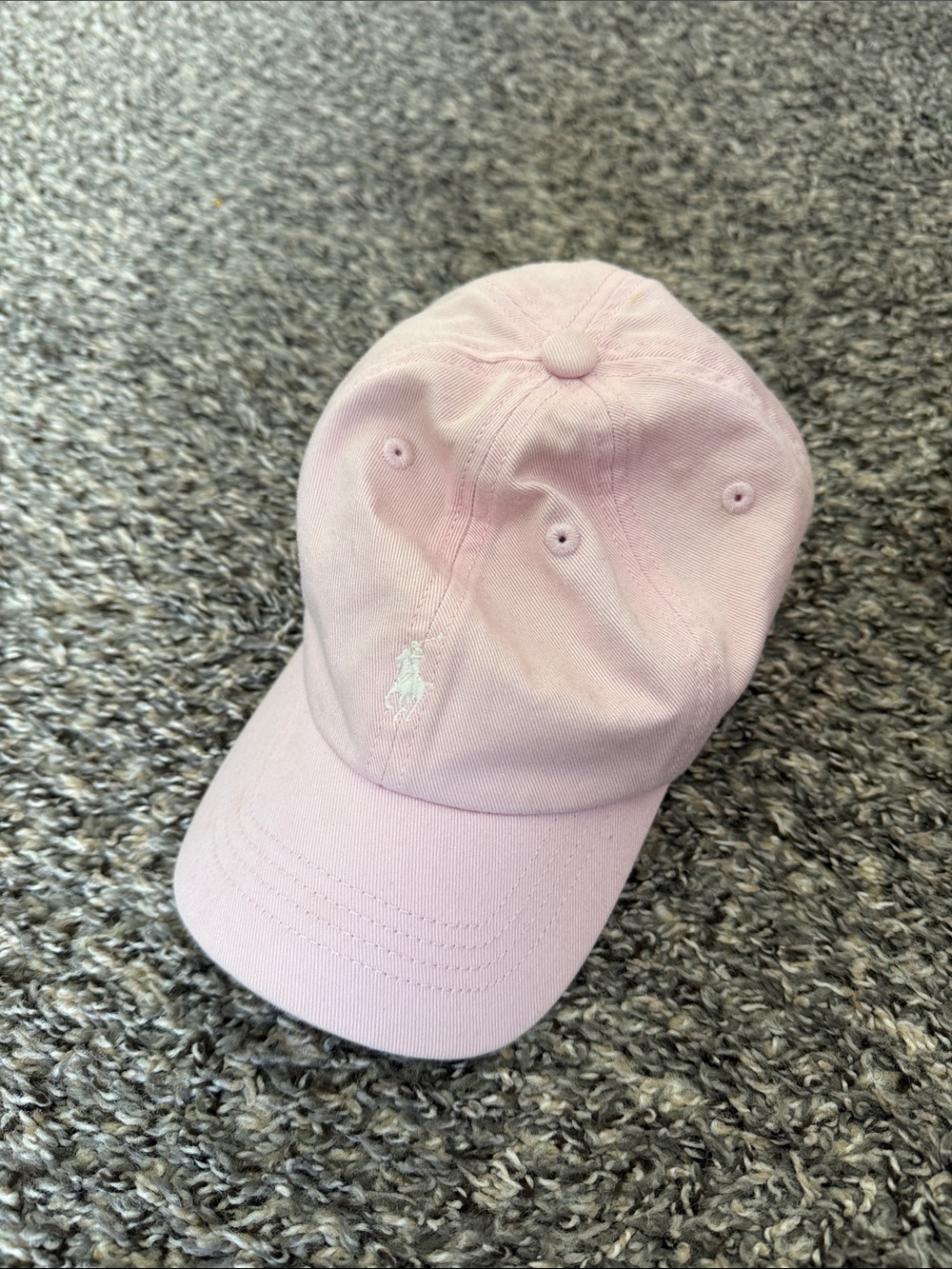 POLO Kids Pink Baseball Cap